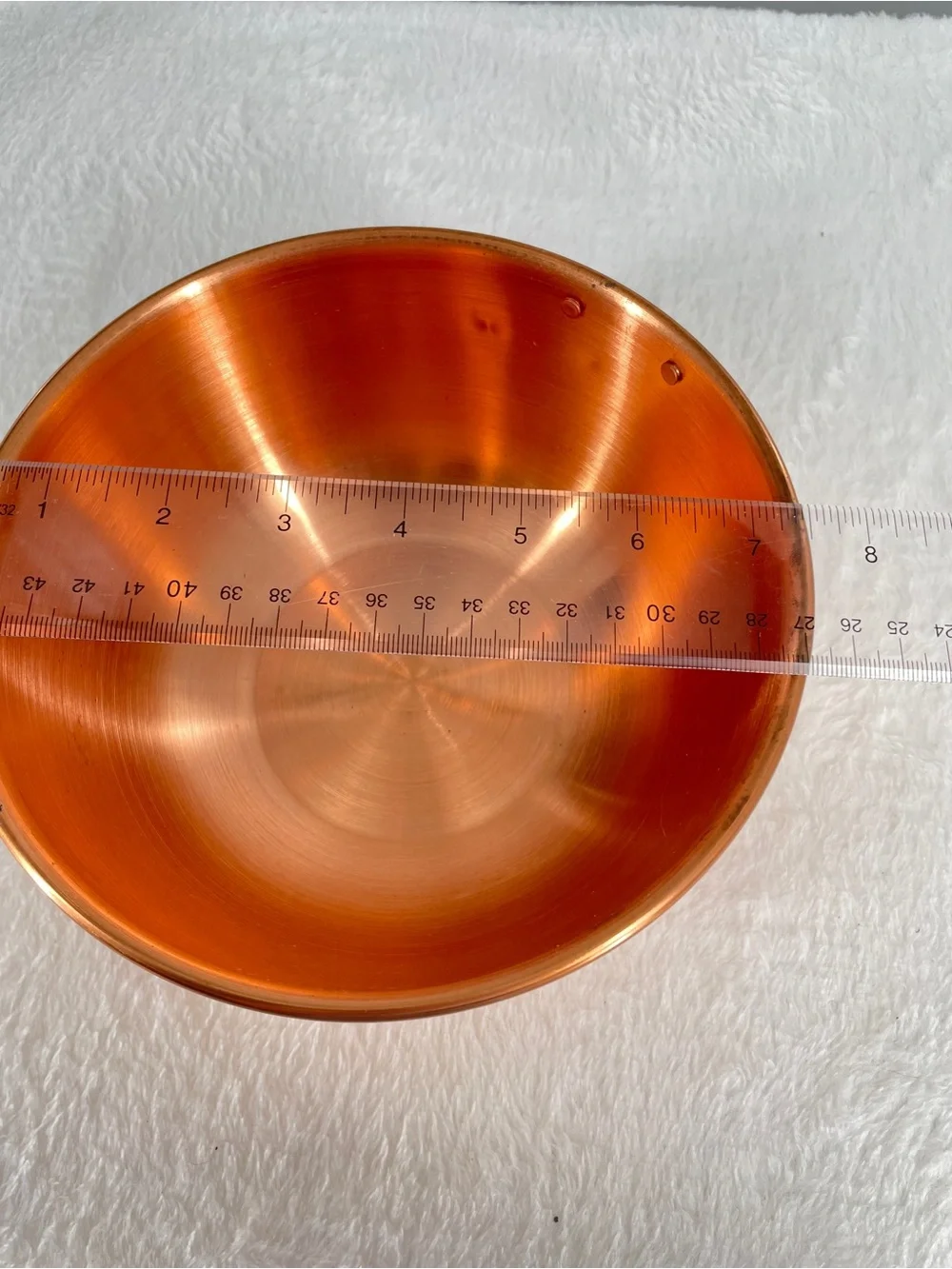 Copper-Finish Mixing Bowl